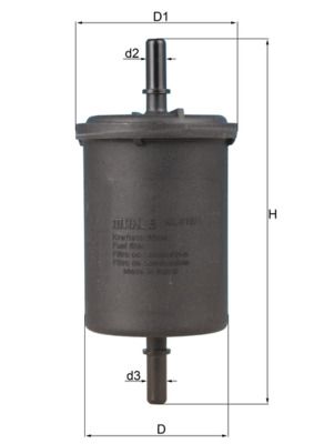 Degvielas filtrs - KL 416/1