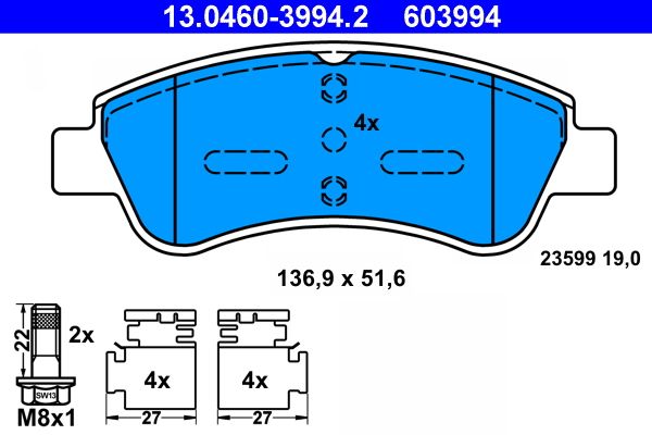 Jarrupala, levyjarru - 13.0460-3994.2