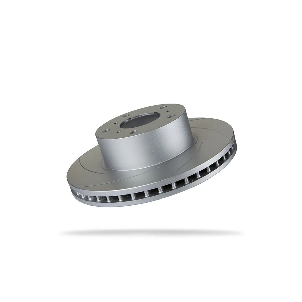 Pedders Slotted Geomet Coated Rotor - 6107190SGL