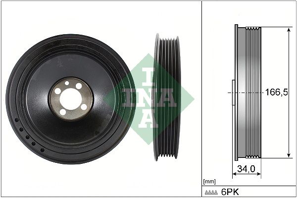 Kloķvārpstas skriemelis - 544 0157 10