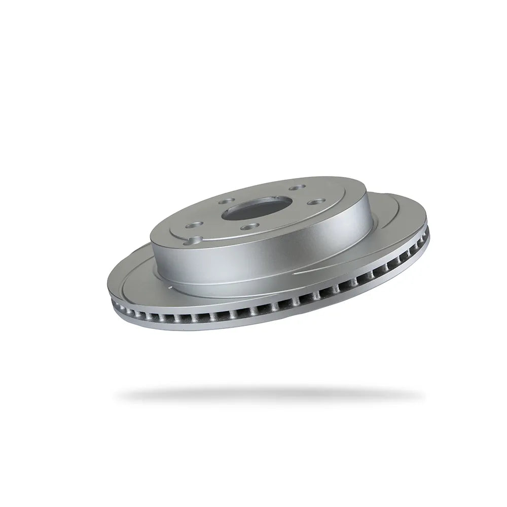 Pedders Slotted Geomet Coated Rotor - 6113870SGR