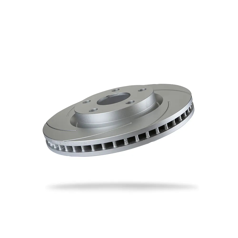 Pedders Slotted Geomet Coated Rotor - 6113970SGL
