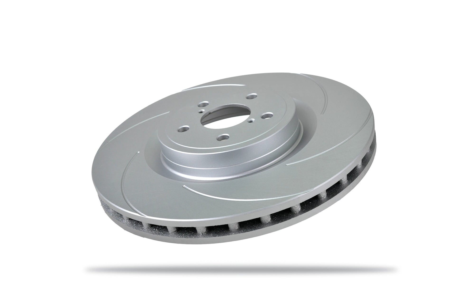 Pedders Slotted Geomet Coated Rotor - 6150654SGR