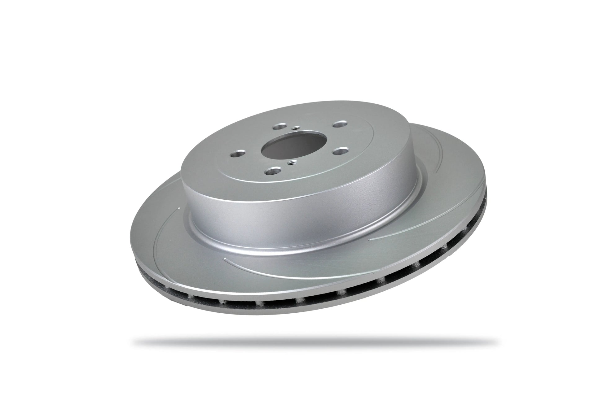Pedders Slotted Geomet Coated Rotor - 6150655SGR