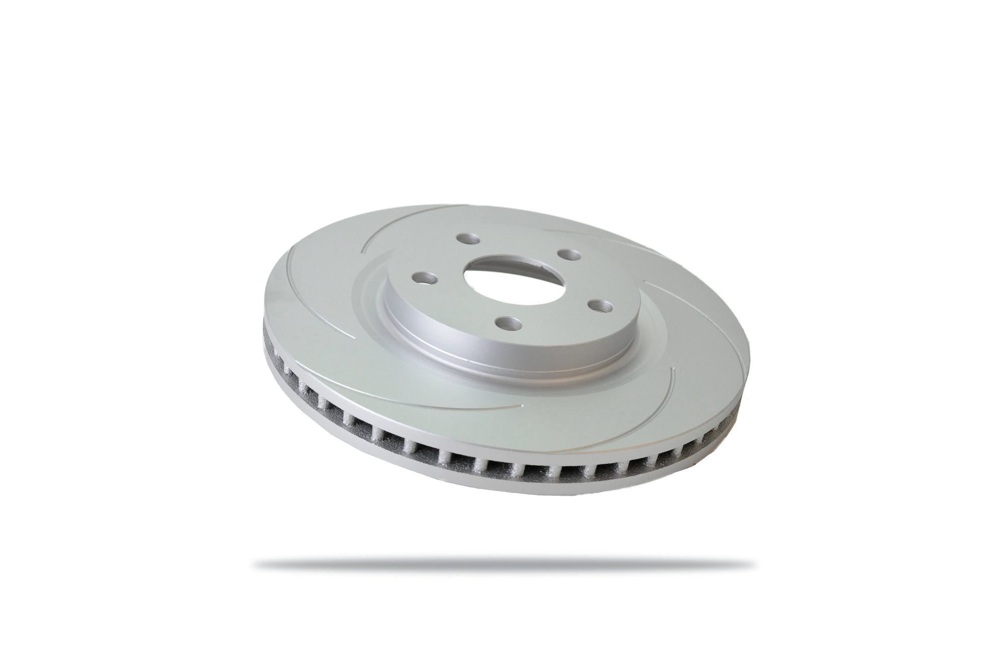 Pedders Slotted Geomet Coated Rotor - 6152028SGL