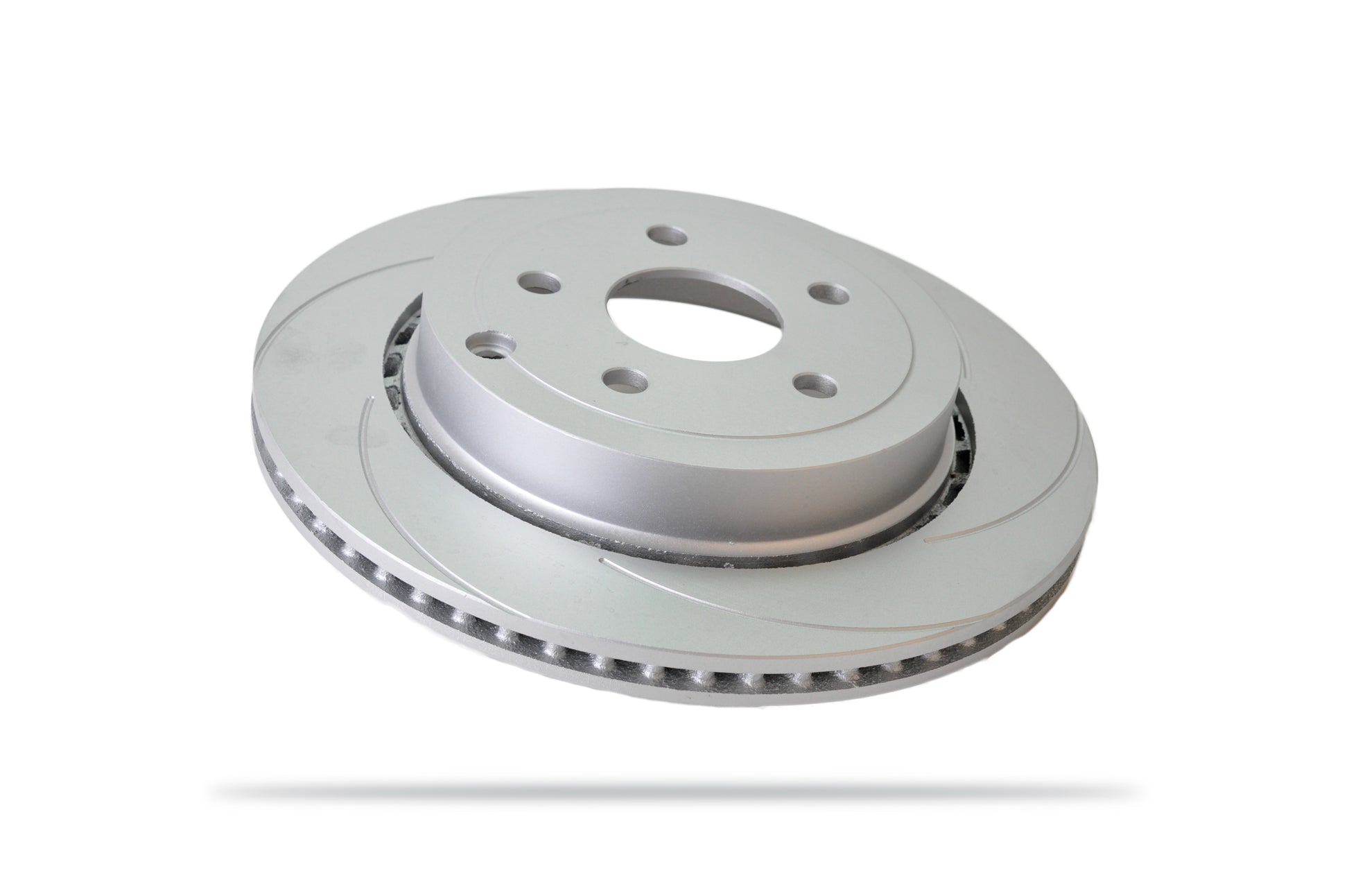 Pedders Slotted Geomet Coated Rotor - 6152029SGL