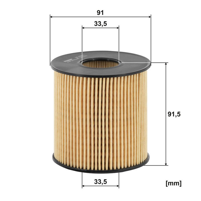 Eļļas filtrs - OE 666/1