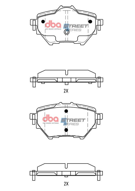 Brake Pads Street Series - DB15193SS