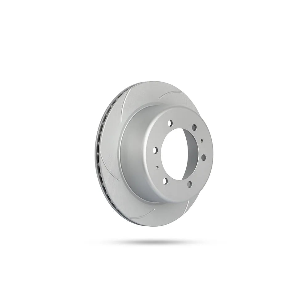 Pedders Slotted Geomet Coated Rotor - 6200018SGL