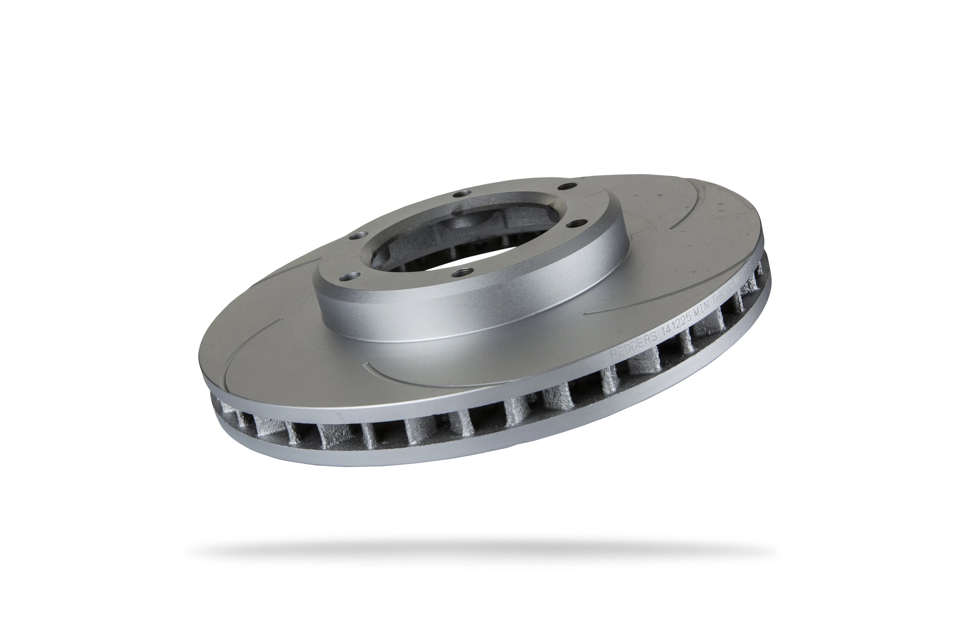 Pedders Slotted Geomet Coated Rotor - 6206090SGR