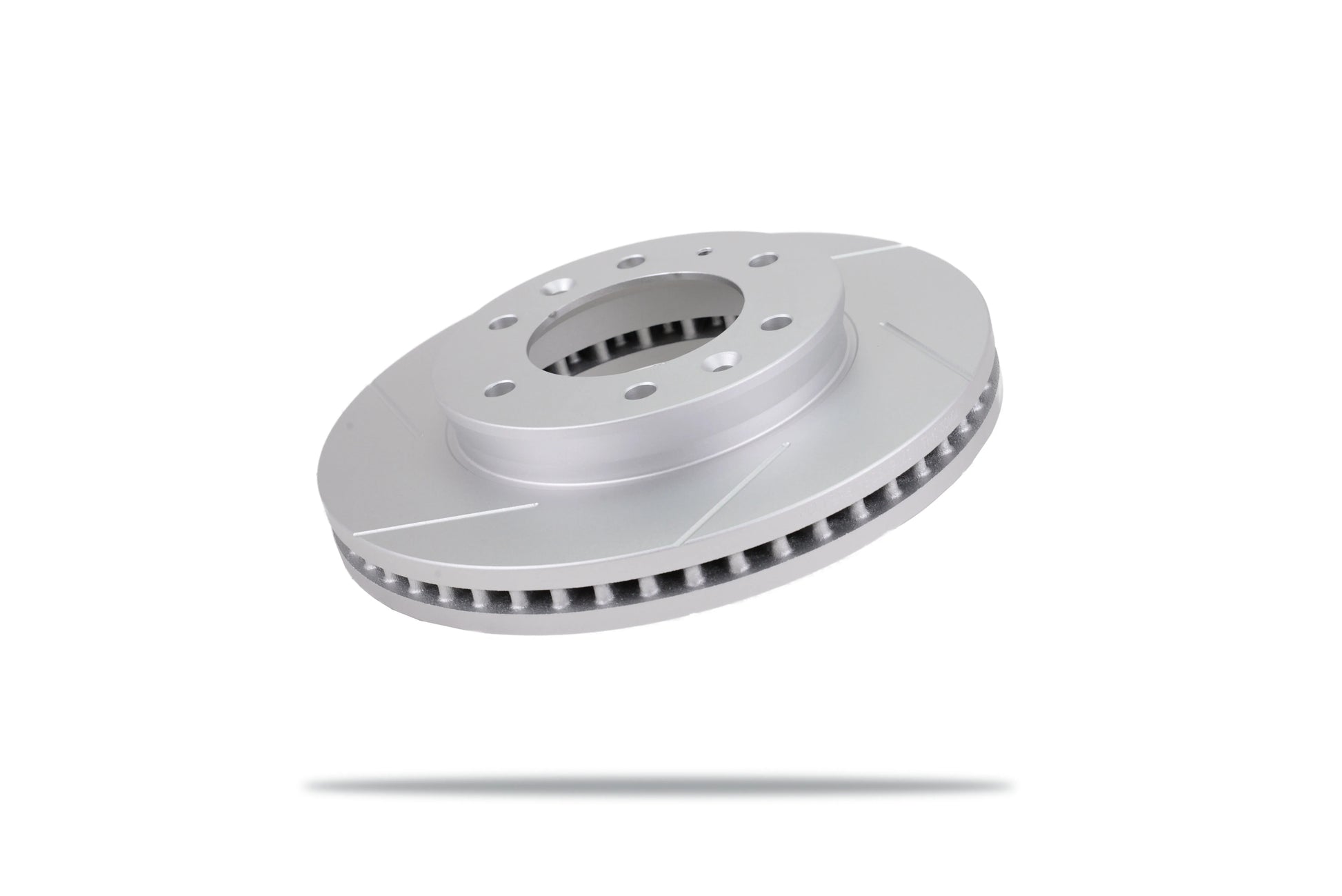 Pedders Slotted Geomet Coated Rotor - 6206632SGL