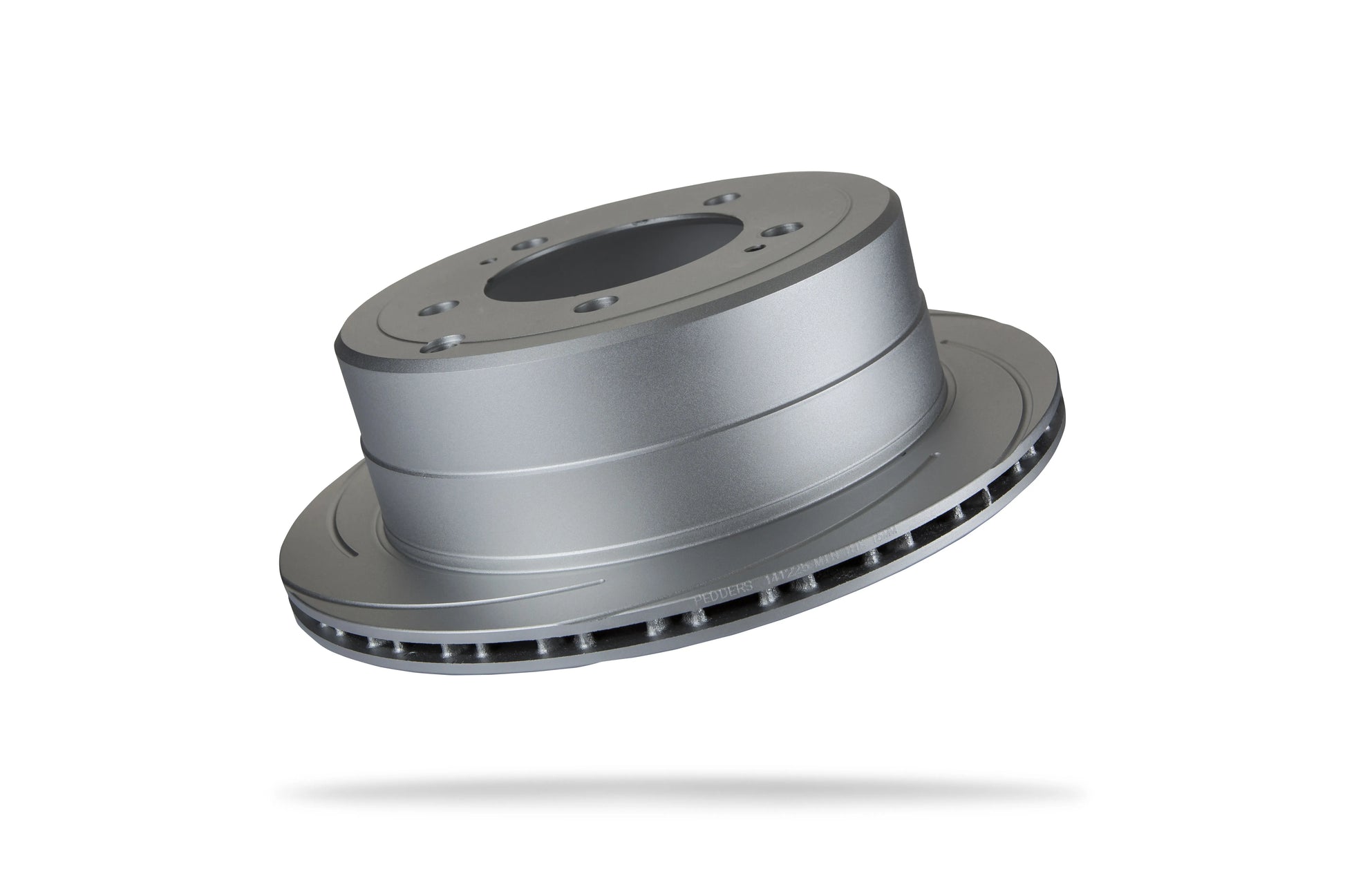 Pedders Slotted Geomet Coated Rotor - 6208320SGL