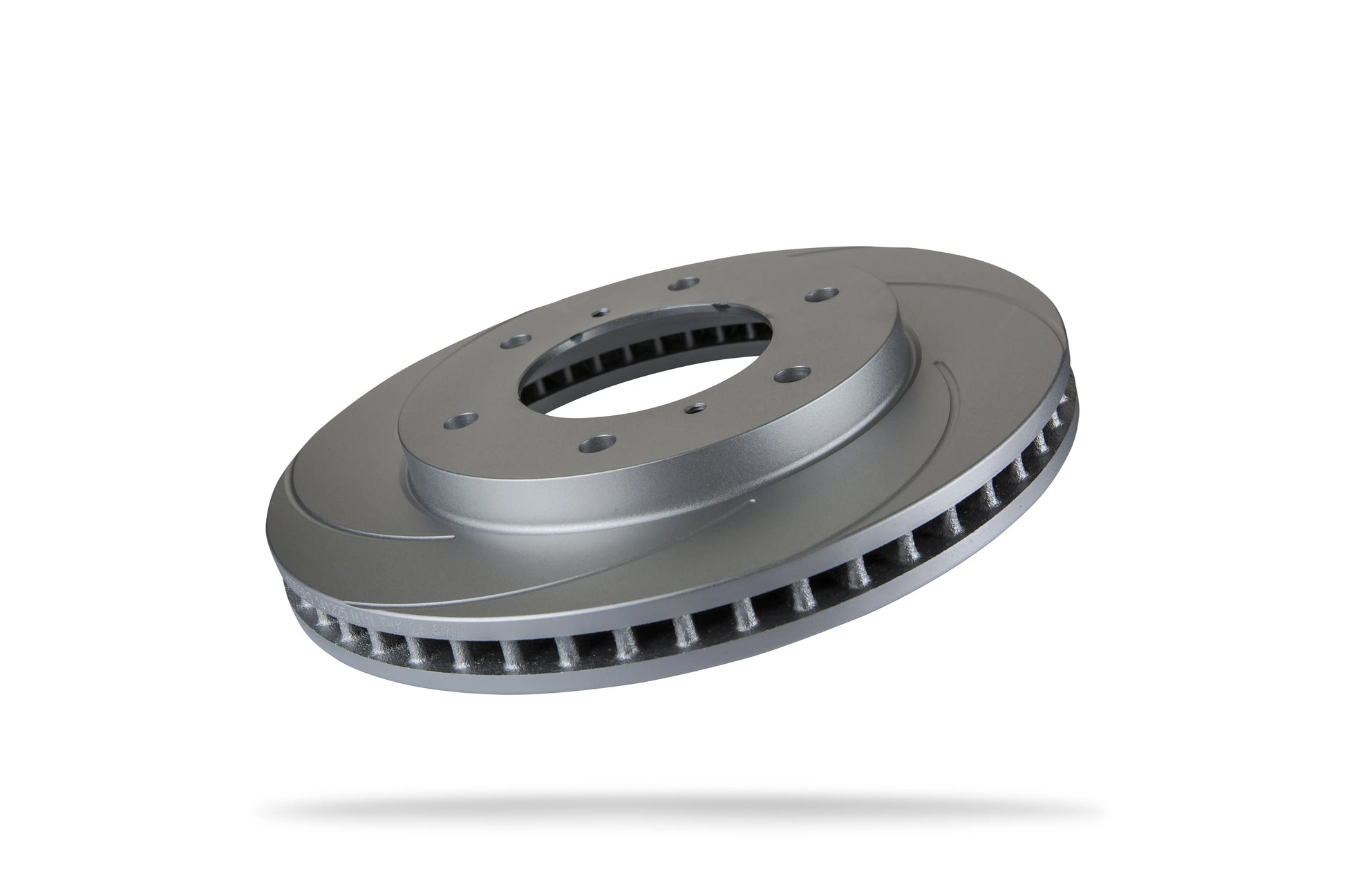 Pedders Slotted Geomet Coated Rotor - 6208700SGL