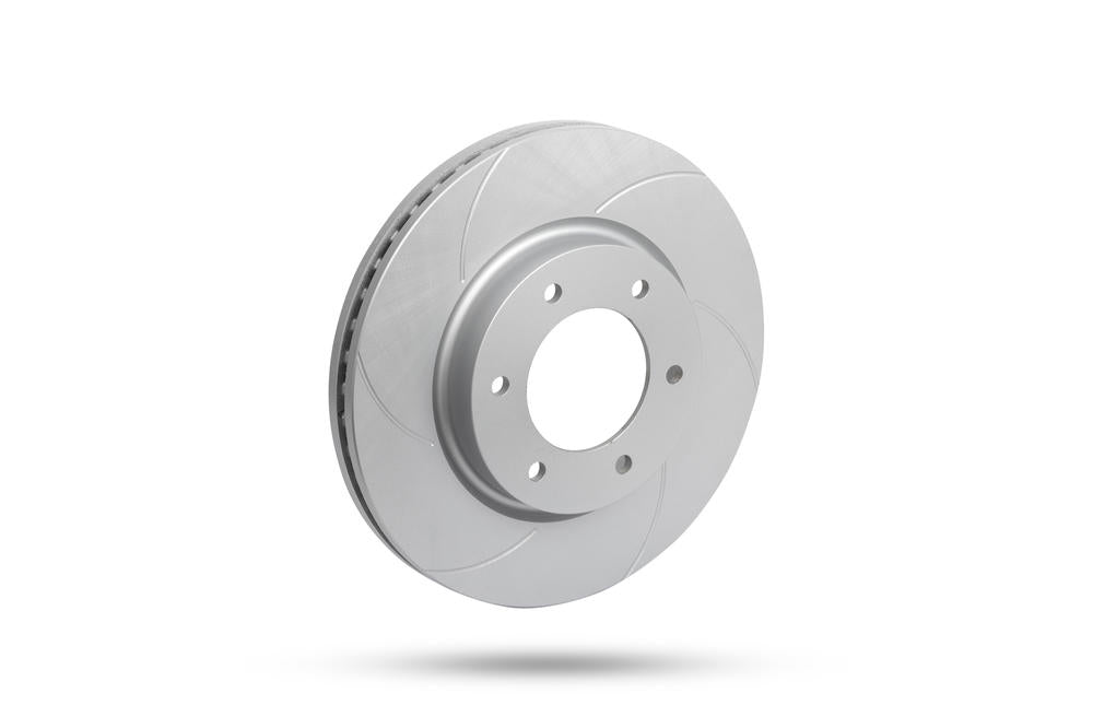 Pedders Slotted Geomet Coated Rotor - 6212137SGL