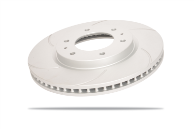 Pedders Slotted Geomet Coated Rotor - 6212234SGL