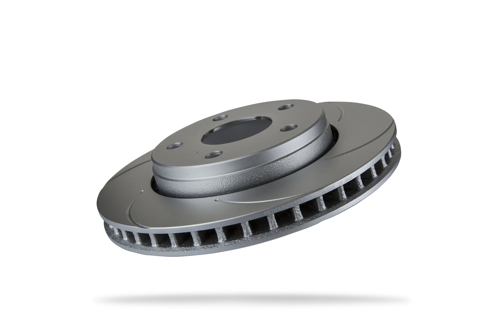Pedders Slotted Geomet Coated Rotor - 6222120SGR