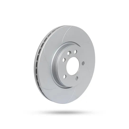 Pedders Slotted Geomet Coated Rotor - 6222776SGL