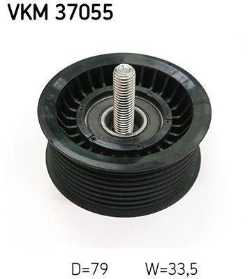 Ohjainrulla, moniurahihna - VKM 37055