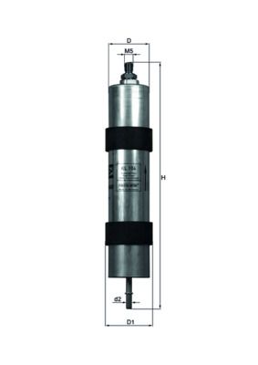 Degvielas filtrs - KL 104