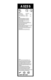 Pyyhkijänsulka - 3 397 007 523