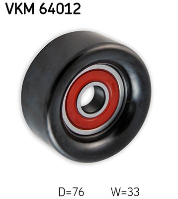 Ohjainrulla, moniurahihna - VKM 64012