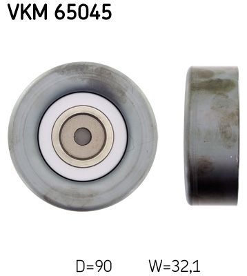 Ohjainrulla, moniurahihna - VKM 65045