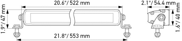 Lisävalopaneeli - 1FJ 358 176-301