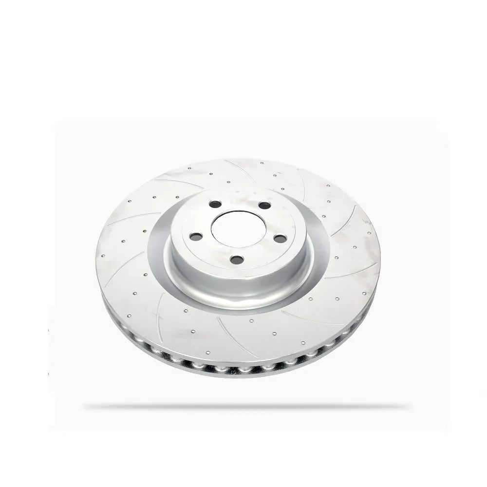 Pedders Slotted & Dimpled Geomet Coated Rotor - 6560087SGR