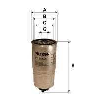 Degvielas filtrs - PP 968/2