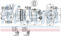 Kompressori, ilmastointilaite - 890643