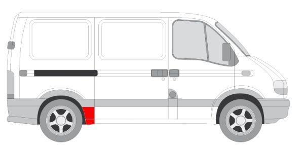 Iekšējā spārna daļa - 6504-03-5088582P