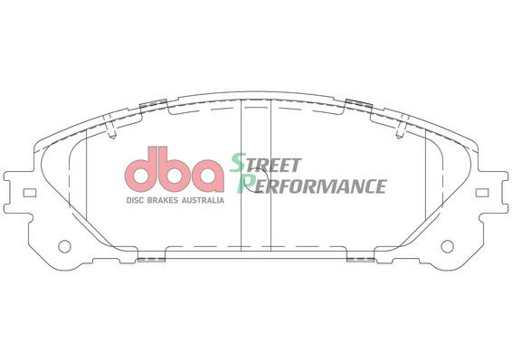 Brake Pads Street Performance | Front Axle - DB2004SP