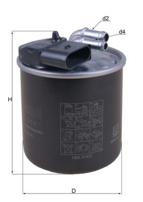 Degvielas filtrs - KL 914
