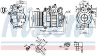 Kompressori, ilmastointilaite - 890552