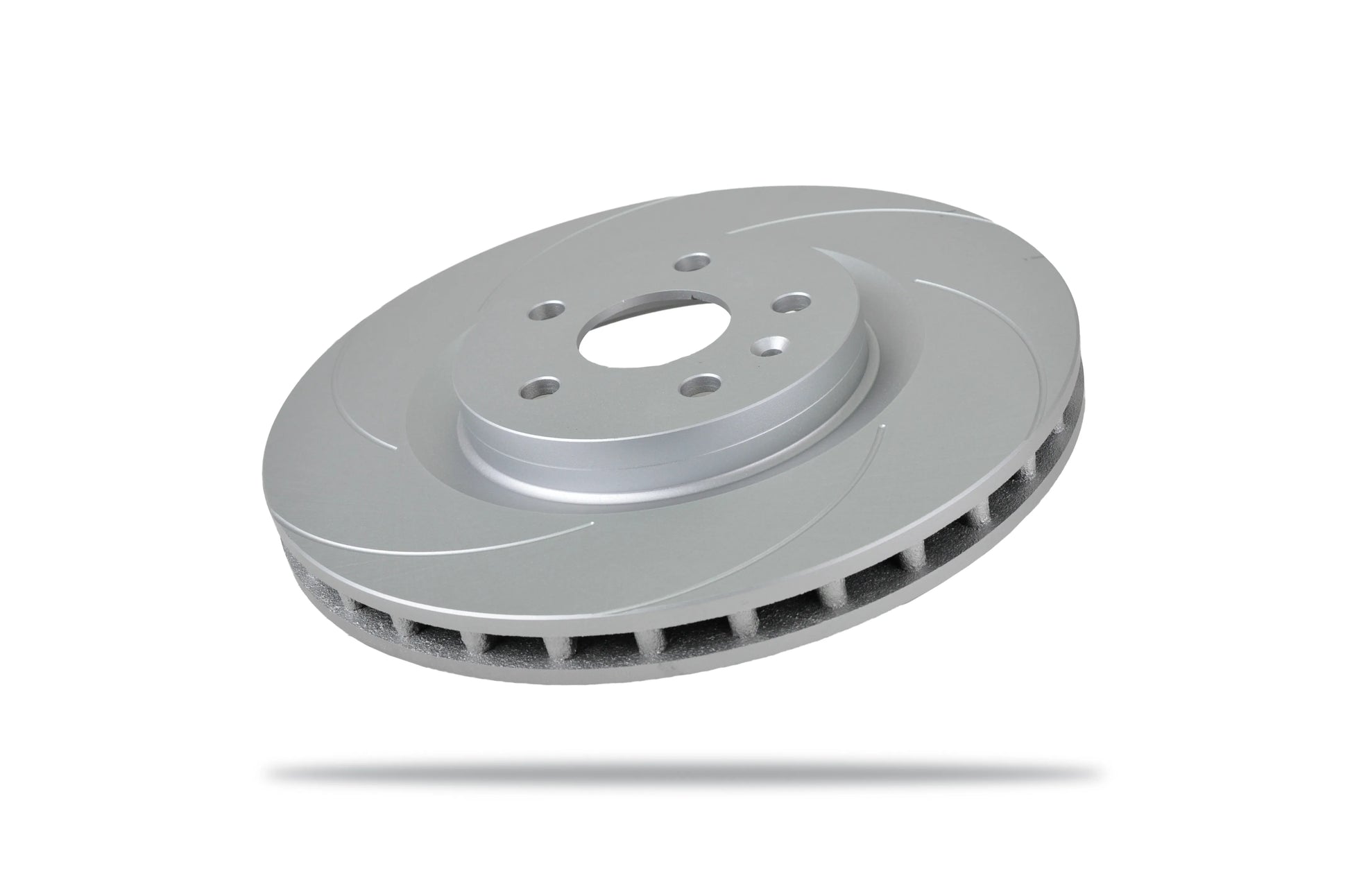 Pedders Slotted Geomet Coated Rotor - 6702604SGL