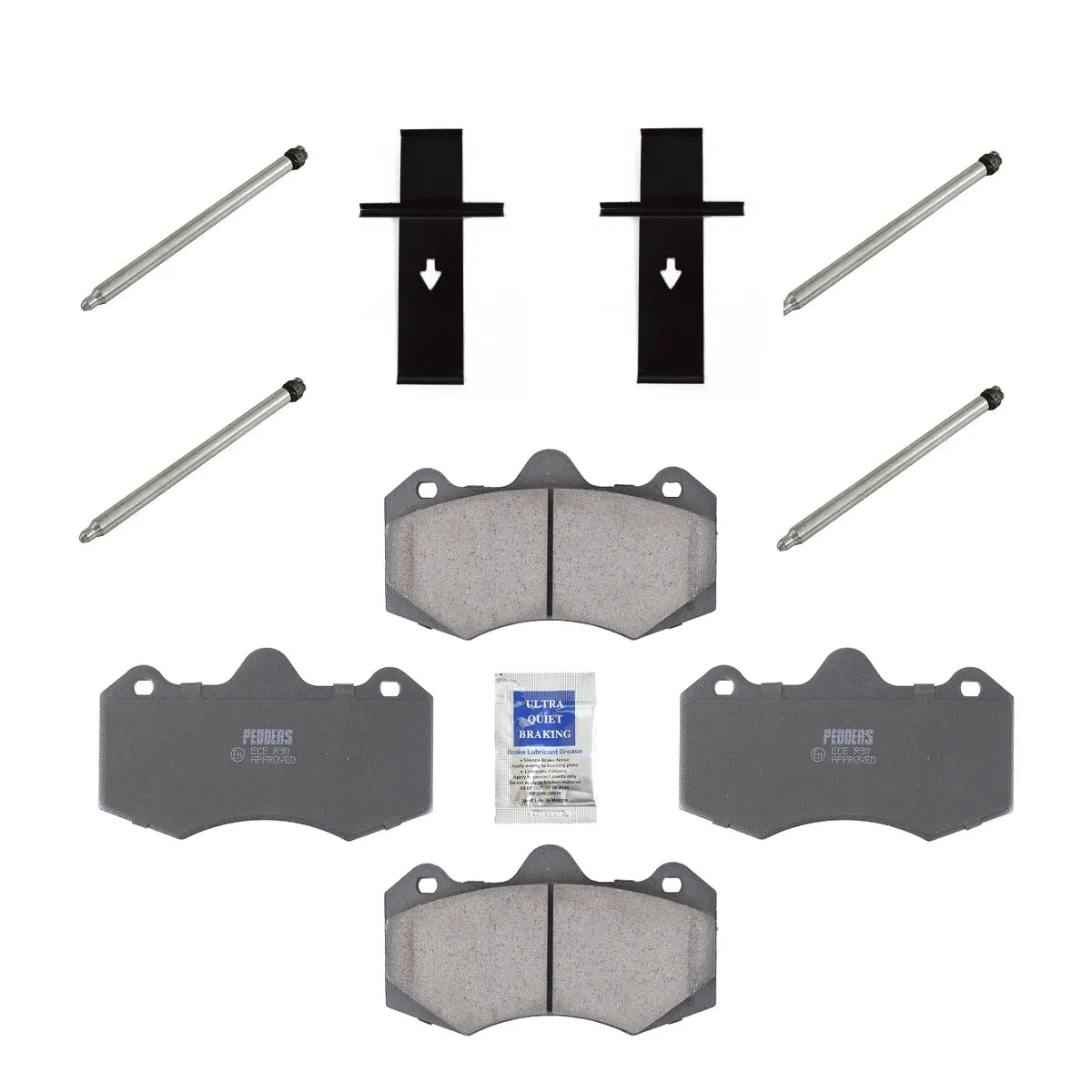 Pedders SportsRyder Kevlar Ceramic Pads - 6720030 kit