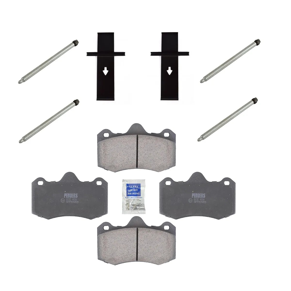 Pedders SportsRyder Kevlar Ceramic Pads - 6720031 kit