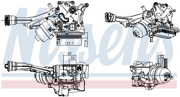 Eļļas radiators, Motoreļļa - 91393