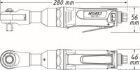 Sprūdrata atslēga ar maināmu leņķi - 9022SR-1