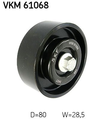 Ohjainrulla, moniurahihna - VKM 61068