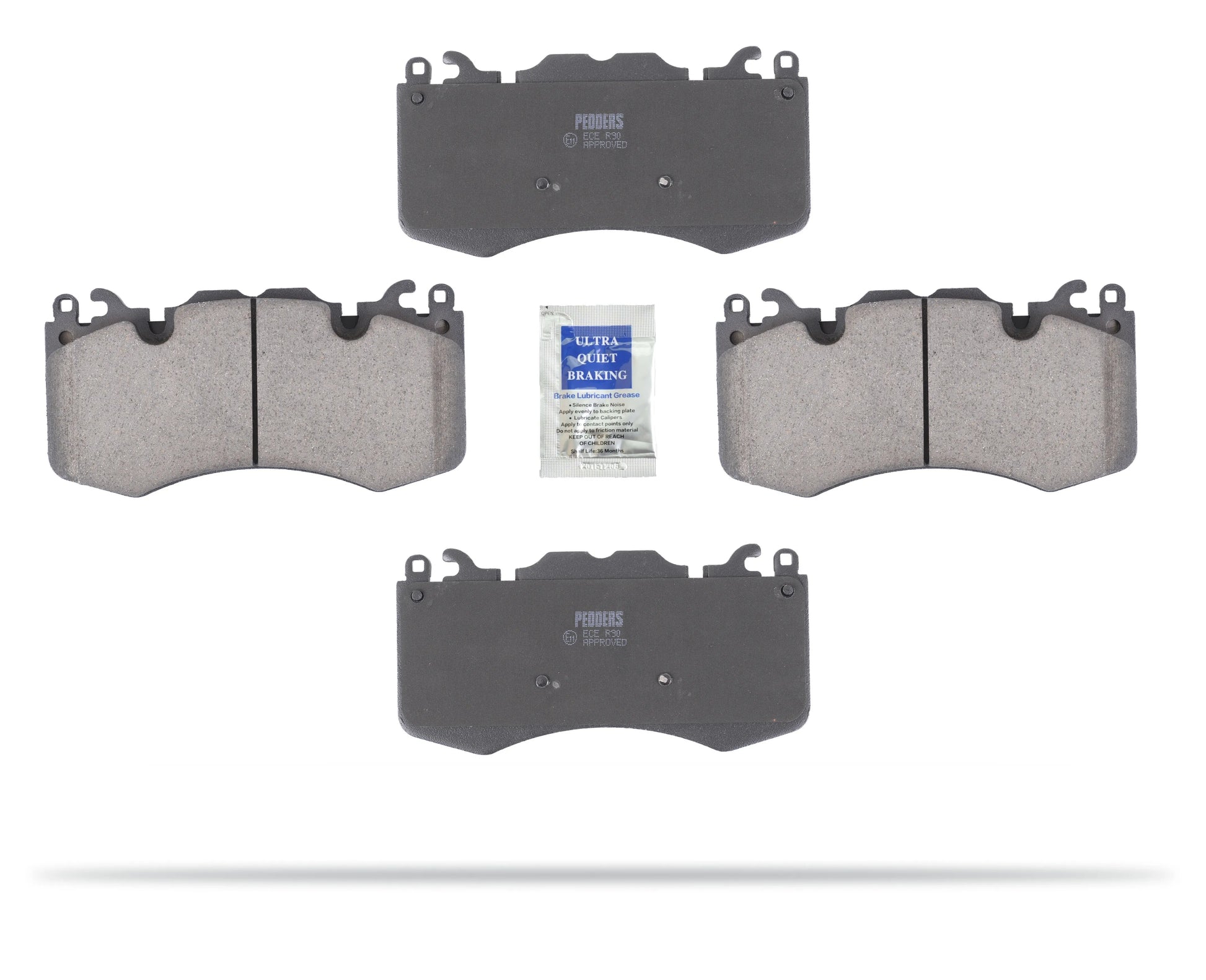 Pedders TrakRyder Kevlar Ceramic Pads - 6820010