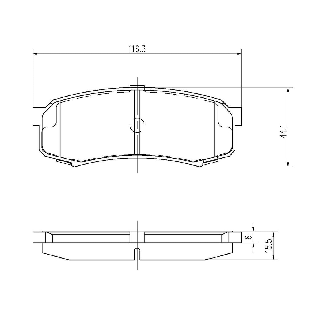Pedders TrakRyder Kevlar Ceramic Brake Pads - 6820428X