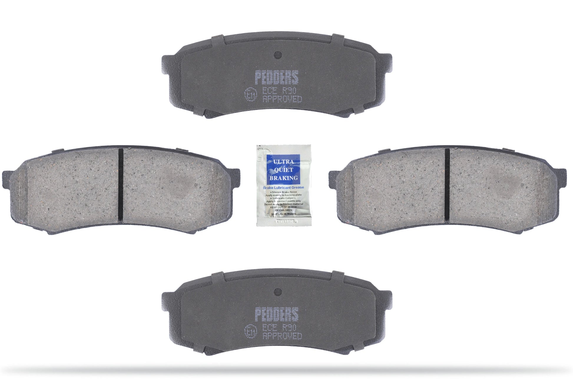 Pedders TrakRyder Kevlar Ceramic Pads - 6820428