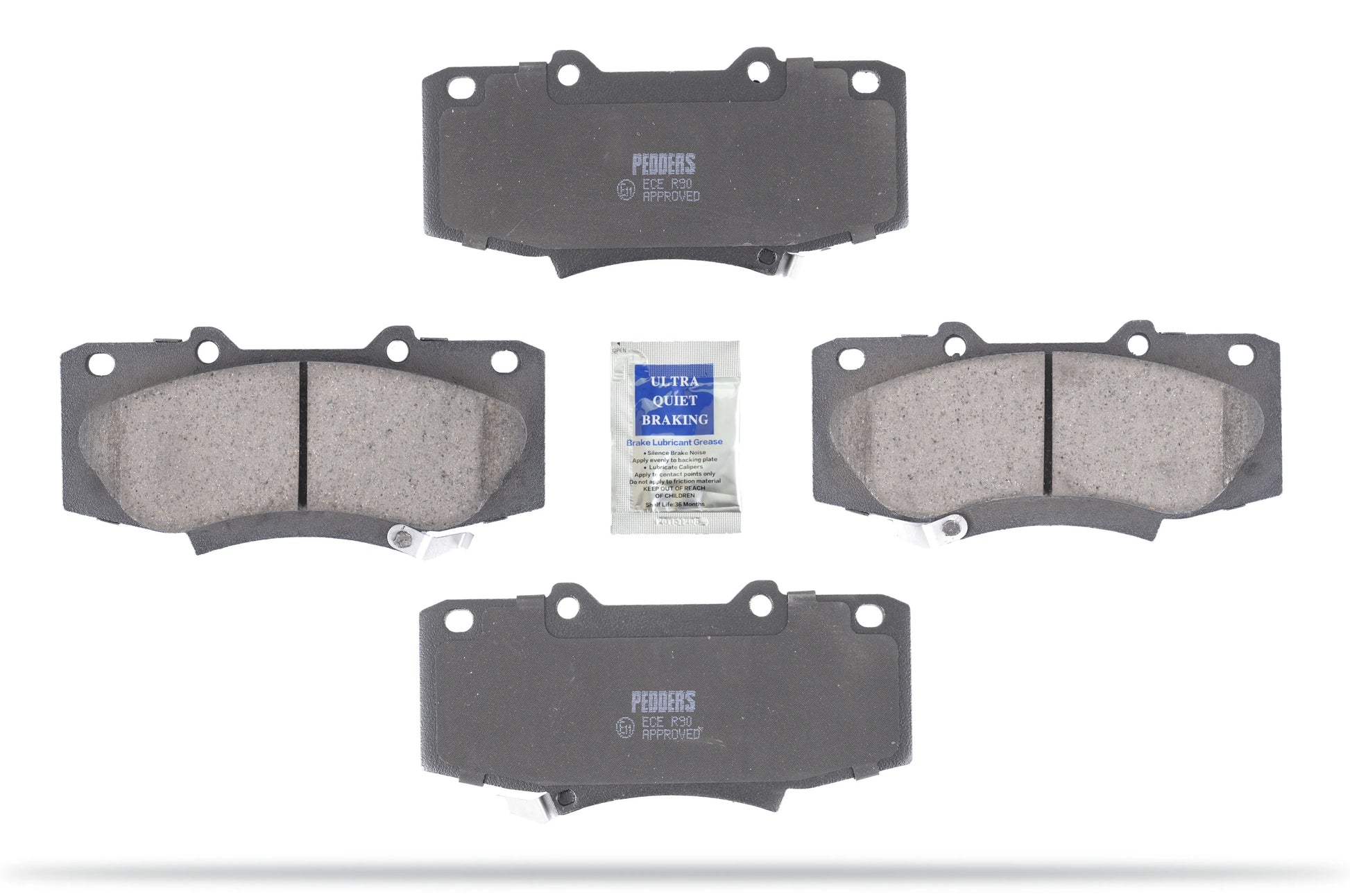 Pedders TrakRyder Kevlar Ceramic Brake Pads - 6822035