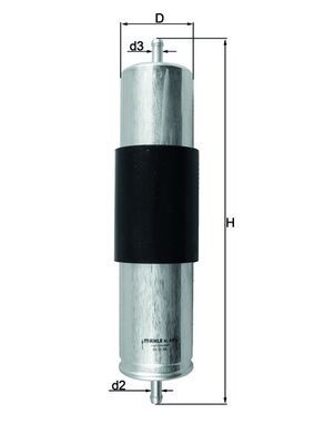 Degvielas filtrs - KL 473