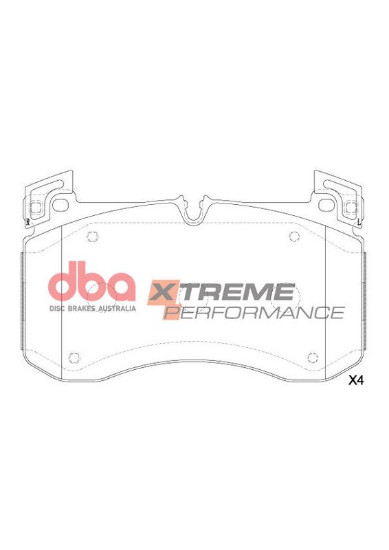 Brake Pads Xtreme Performance | Front Axle - DB15263XP