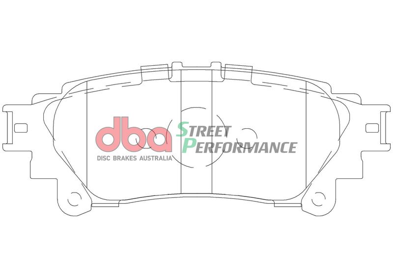 Brake Pads Street Performance | Rear Axle - DB2245SP