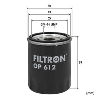 Eļļas filtrs - OP 612