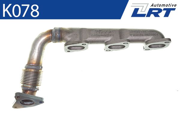 Kolektors, Izplūdes gāzu sistēma - K078