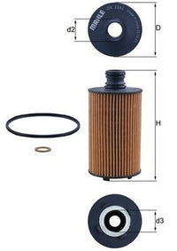 Eļļas filtrs - OX 1141D